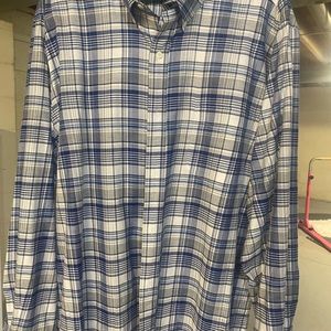 Chaps Button Down Plaid shirt